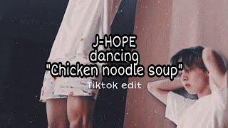 hobi dancing chicken noodle soup | tiktok edit