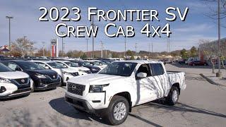 New 2023 Nissan Frontier SV Crew cab 4x4 at Nissan of Cookeville