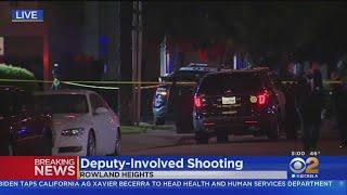 Kidnapping Suspect Shot, Killed By LA Deputies In Rowland Heights