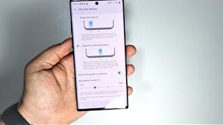 Fix the BACK SWIPE button Android 10 - when opening left side windows in apps | Note 10 Plus Exynos
