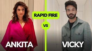 Vicky Jain Ankita Lokhande's Fight Ends After He Sings This Song| Vicky Ankita Rapid Fire|MissMalini