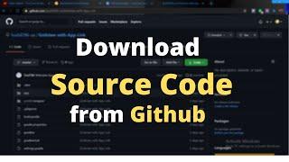 How to download Source code from Github | Hindi