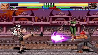 NICK54222 MUGEN: Akuma VS Shao Kahn