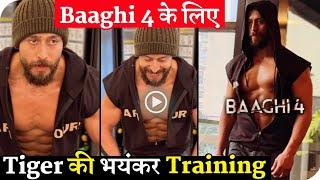 Tiger Shroff Monster Gym Training For Baaghi 4 Beast Dark Bloody Action Shooting