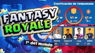 FANTASY ROYALE 6 - CRL WEST y EAST PARA VOLVER AL #1 EN EL MUNDO! | EB7 | Clash Royale