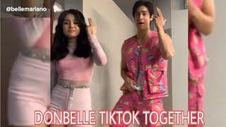 BELLE and DONNY TikTok Together  | Donbelle family