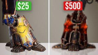 I asked artists on Fiverr to paint the worlds most expensive Warhammer