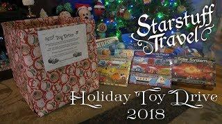 Starstuff Travel Holiday Toy Drive 2018