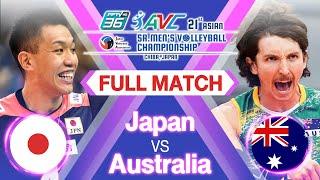 Japan vs. Australia - Full Match - PPTV 2021 Asian Sr. men's JVA Volleyball Champ | Pool E