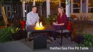 Pleasant Hearth OFG467T Halifax Gas Fire Pit Table Video