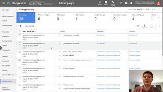Google Ads Tutorial: How To View Change History In Google Ads