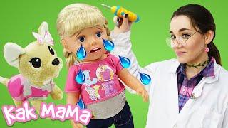Эмили идет к Стоматологу! Игры для детей с Плей До и Беби Бон - Как мама