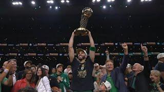 Boston Celtics FULL Trophy Presentation after winning NBA Championship