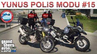 GTA 5 YUNUS POLİS MODU #15 | ÇİFT MOTOR DEVRİYE | LSPDFR