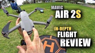 DJI Mavic AIR 2S Flight Test Review IN-DEPTH - How Good is it?! (BONUS CRASHING & RAIN Resistance!!)