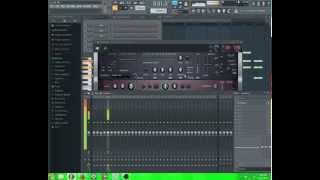 FL Studio 12 - How to make a madeon chord saw in Harmless