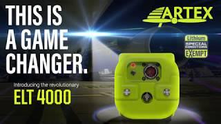 ARTEX ELT 4000 | World's Only Transport Grade 406 MHz Lithium-Free Emergency Locator Transmitter