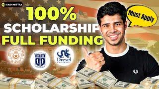 USA Universities offering 100% Scholarship to International Students (2025)