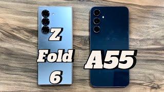 Samsung Galaxy Z Fold6 vs Samsung Galaxy A55