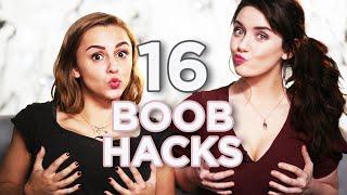 16 BOOB HACKS   COMFORT + BRA ADVICE | Melanie Murphy & Hannah Witton