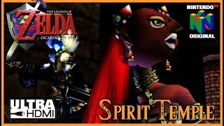 THE LEGEND OF ZELDA Ocarina of Time N64 - Spirit Temple Walkthrough [N64 Original UltraHDMI]