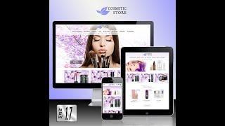 Cosmetic Store Prestashop Template 1.7