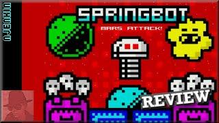 Springbot : Homebrew from 2020 - on the ZX Spectrum 48K !! with Commentary