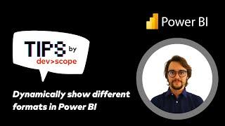 Dynamically show different formats in Power BI