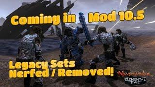 Neverwinter - Legacy Gear Set Removal - Sea of Moving Ice - Mod 10.5