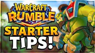 9 Starter Tips YOU SHOULD KNOW in Warcraft Rumble!