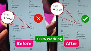 Add 16 GB Extra RAM in Any Phone (Without Root) 2022 New Tricks | bgmi lag fix | bgmi lag problem