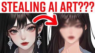 HOW I STOLE AI ART (and how you can too)