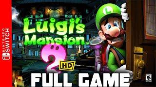 Luigis Mansion 2 HD- Full  Nintendo Switch Gameplay Walkthrough | FULL GAME Longplay