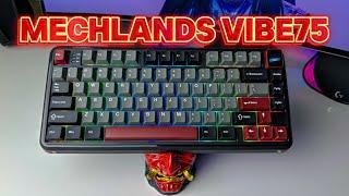 Mechlands Vibe75 A Keyboard With Interchangeable Screen and Knob