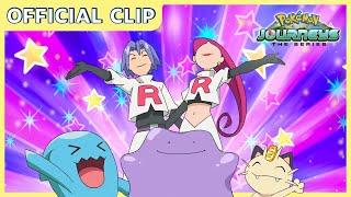 Super-Duper-Charged Team Rocket! | Pokémon Journeys: The Series | Official Clip