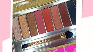 Palette Glamour de Eudora Glam. Paleta de Sombras #maquiagemparaolhos