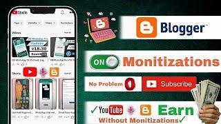 Without YouTube Monetization पैसा कैसे कमाए | Blogger Website Ko AdSense Se Kaise Connect Kare