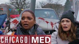 Truck Runs Over The Crowd In Racist Attack  | Chicago Med