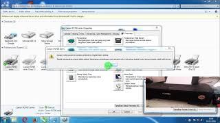 printer canon iP2770 tinta hitam tidak keluar - Youtube
