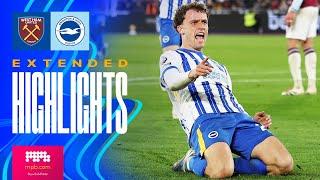 EXTENDED HIGHLIGHTS | West Ham v Brighton | Premier League