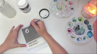 Paint with Me | Pantone #1 - Cool Gray 7