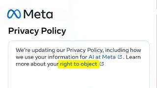 How To Opt Out of Facebook’s Sketchy Change to Their AI Policy