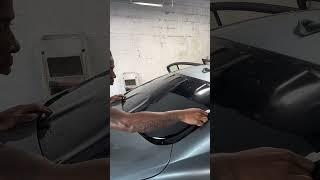 How to tint a back windshield  (heat shrinking )