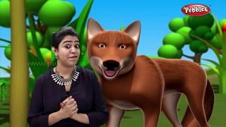 Moral Stories in English For Children | The Fox & the Grapes Story in English | Storytelling English