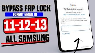 Finally New MethodAll Samsung FRP Bypass/Unlock 2024 All Android 12/13 | Google Account Remove