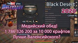 Медийский обед. Black Desert Фарм серебра 2020. Кулинария.