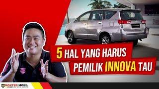 5 Masalah Ini SERING dialami pemilik Mobil Innova Bensin - Dokter Mobil Indonesia