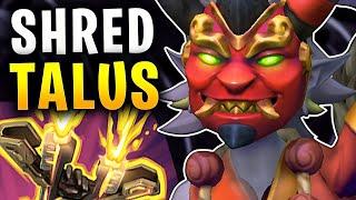 ABSOLUTELY MELTING WITH TALUS! - Paladins Gameplay Build