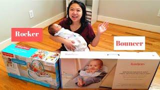 Fisher-Price Infant-to-Toddler Rocker, and BABYBJÖRN Bouncer review