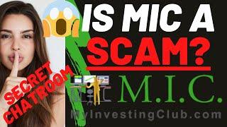 MIC - INSIDE MY INVESTING CLUB CHAT ROOM